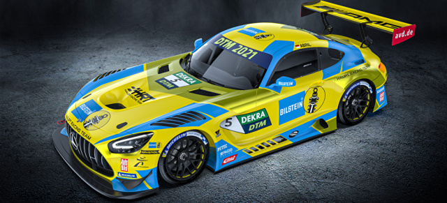 Bilstein geht in die DTM: Mercedes-AMG GT3 wird im ikonischen Bilstein-Outfit an den Start gehen