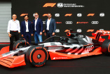 Knaller! Audi steigt in die Formel 1 ein: Audi baut Formel-1-Motor - in Deutschland!