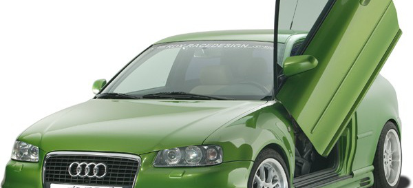 Audi Tuning: Frischer Look für den A3: RDX RACEDESIGN Spoiler-Kit