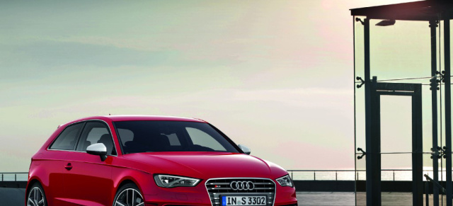 Der neue 2013er Audi S3 ist da!: Quattro und 300 PS: Der sportlichste A3 der aktuellen Baureihe