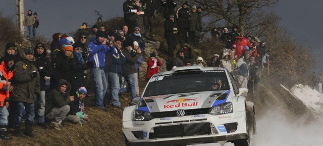 Rallye Monte Carlo: Platz 2. für den Polo WRC: Erfolgreicher Einstand von Volkswagen
