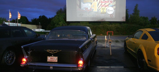 24. September: 7. Drive In Movie Night, Essen: ERNEUT TERMIN VERSCHIEBUNG WEGEN REGEN WETTER AUF DEN 24. SEPTEMBER! Benefiz-Autokino mit geheimem Roadmovie 