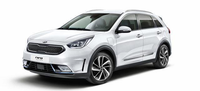 Kia mit zwei Plug-in-Hybriden auf dem Genfer Automobilsalon: Plug-in-Hybrid für den Kia Niro und Kia Optima