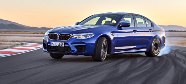 VIDEO zum neuen BMW M5 (F90) : Bämm! 600 PS und Allrad für den neuen BMW M5