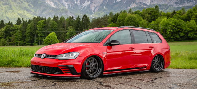 V"Air"iant: Flacher VW Golf 7 GTD Variant mit nicen Details