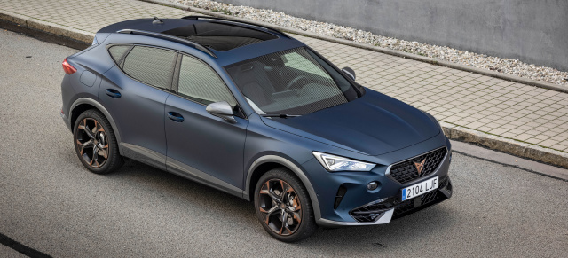 NEU: Cupra Formentor als e-Hybrid (2021): Bestellfreigabe und Basispreis ab 43.230 Euro