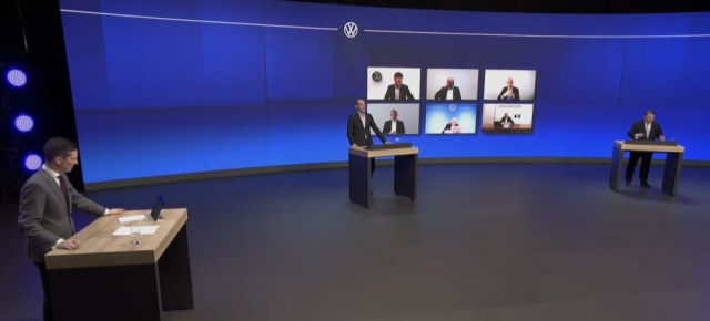 Volkswagen Jahrespressekonferenz 2021: Gutes Jahr trotz Corona