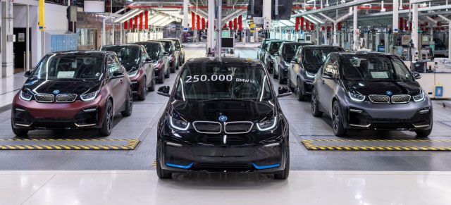 Nach 250.000 Exemplaren ist nun Schluss: Produktionsende des BMW i3