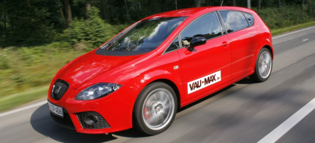 Fahrbericht eines Leistungssportler (2008): Seat Leon Cupra mit 240 PS im VAU-MAX.de-Test