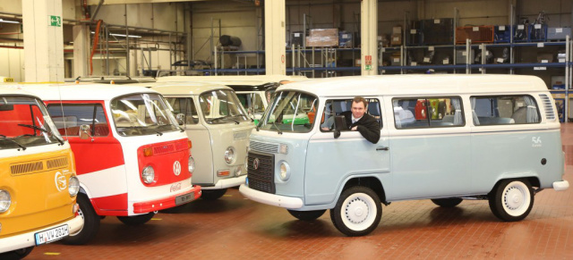 Der letzte VW T2 Bulli ist zurück in Hannover: Last Edition Bulli für Museum im VW Werk