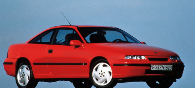 Aerodynamischer Auftritt: 25 Jahre Opel Calibra: Er hatte Weltpremiere auf der Frankfurter IAA im September 1989 