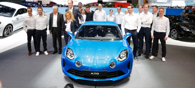 Genf 2017: Wiedergeburt der Motorsport-Legende Alpine A110: Renault belebt die Alpine wieder