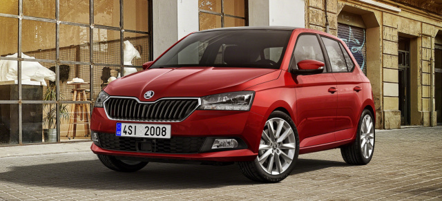 Facelift statt Modellwechsel - der neue 2018er Skoda Fabia ist bestellbar: Skoda Fabia Facelift steht im März in Genf