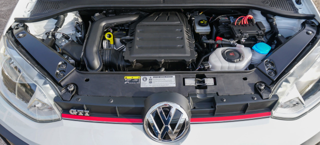 Ausgezeichnet!: Der 1.0-TSI-Motor des up! GTI ist "Engine of the Year 2018“