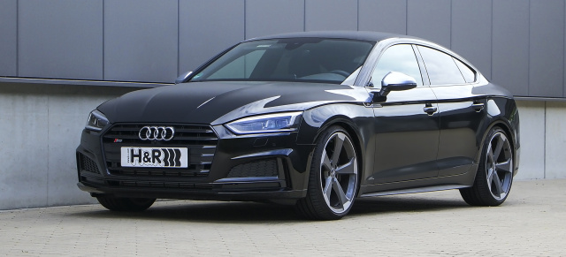 Take Five: H&R Sportfedern für Audi S5 Sportback