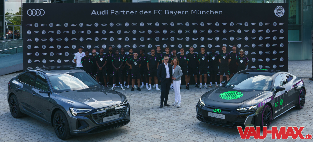Neue Dienstwagen für den FC Bayern München: Diese Audis fahren die ...