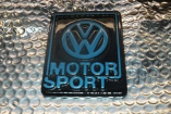VW Motorsport Emblem für den Kühlergrill: Golf 2 Limited Teil für jedermann neu aufgelegt
