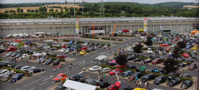 Volle Hütte: VW-Treffen in Göttingen, 28.7.2013: Meeting des VW Syndicate auch 2013 ein voller Erfolg