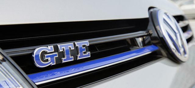 Bestellbar: Das kostet der VW Golf GTE: Ab sofort kann der Golf Plug-In-Hybrid bestellt werden 
