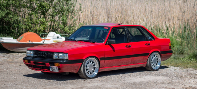 85 Shades of Grey: 1985er Audi 90 (Typ 85) mit 640 S2-Turbo-PS unter der Haube
