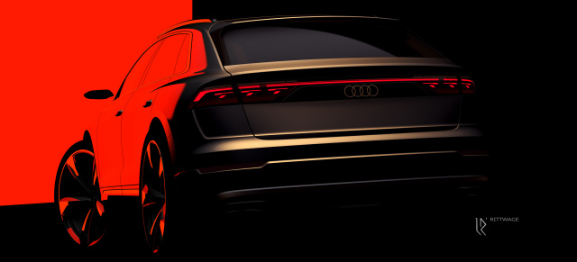 Facelift für Audis Oberklasse-SUV: Neuer Audi Q8 wird am 5. September enthüllt
