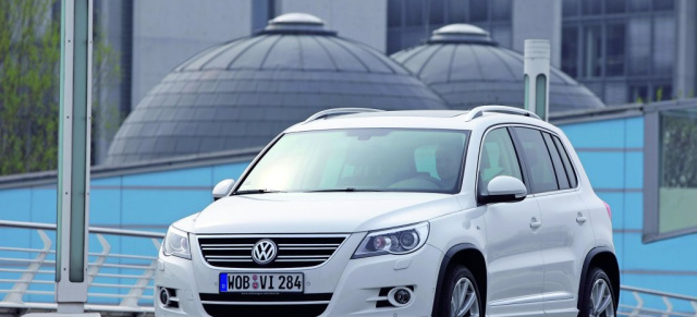 R-Line Pakete nun auch für den Tiguan zu bestellen: Die neuen Ausstattungspakete für das Erfolgsmodell sind ab sofort erhältlich. 