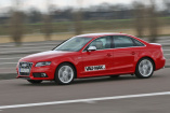 S macht schon Spaß - 2010er Audi S4 im Fahrbericht: 333 Kompressor-PS, quattro-Antrieb und Sportdifferential machen den A4 zum Kurvenkönig