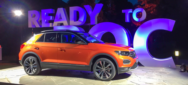 Roc-kiges SUV aus Wolfsburg: Weltpremiere des neuen VW T-Roc (Video)