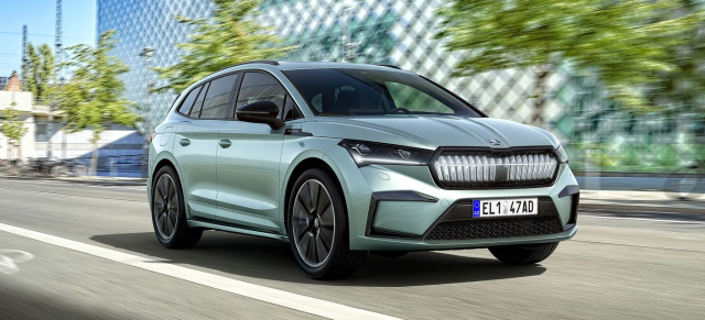 Auch als RS - Elektrischer Vorreiter bei Skoda: Weltpremiere des neuen Skoda Enyaq iV