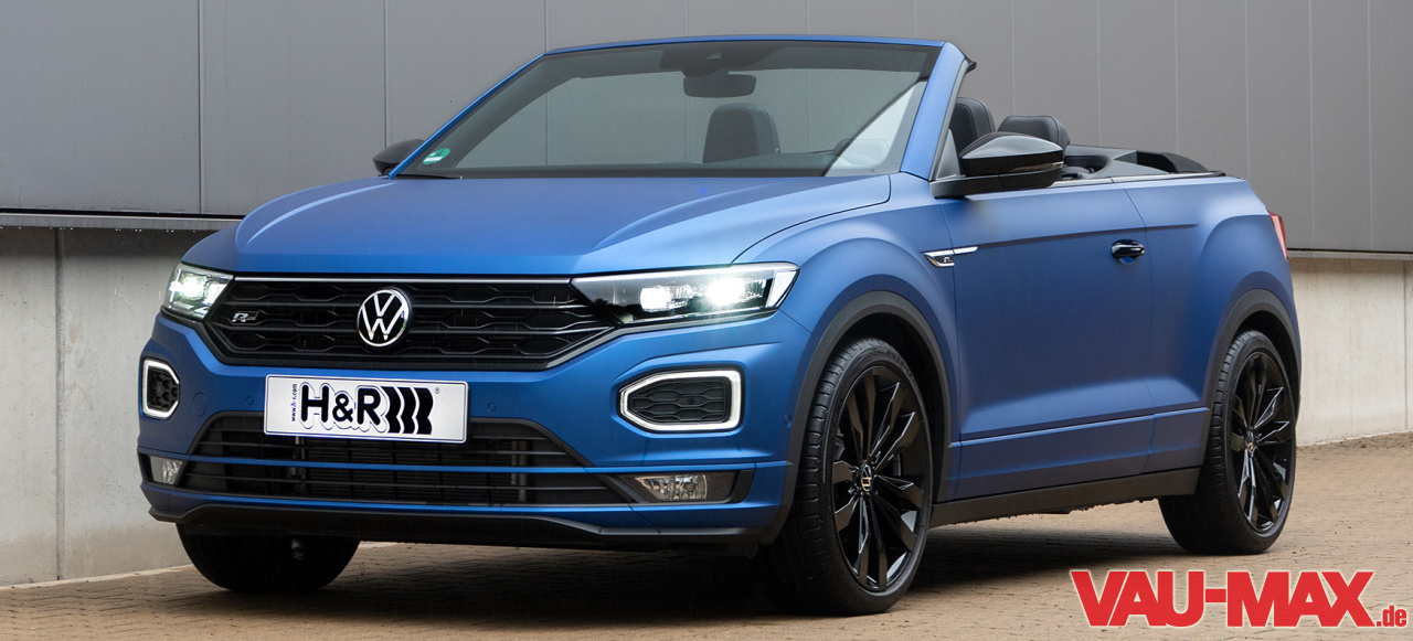 Wolfsburg Open mit dem gewissen Extra: H&R Sportfedern für das VW T-Roc ...