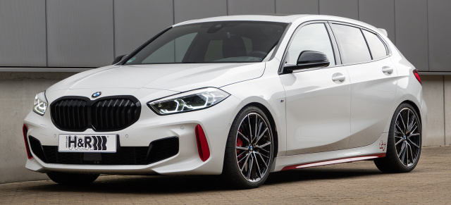 Starker Auftritt, mehr Dynamik: Der 1er BMW mit H&R Gewindefahrwerk (Typ F1H / F40)