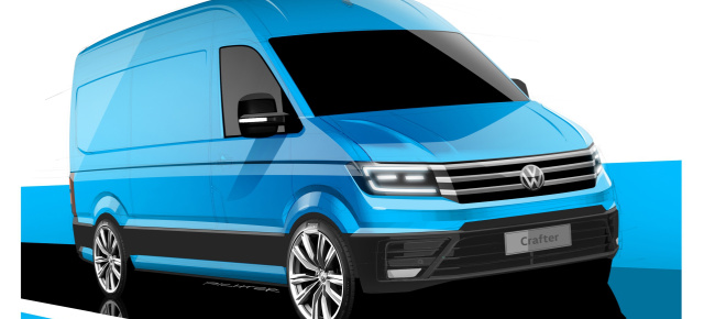 Premiere im Herbst: Erster Ausblick auf den neuen VW Crafter