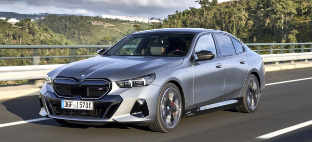 BMW i5 xDrive M60 (2024) im Praxistest: Auf großer Fahrt