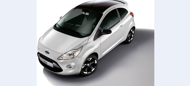 Auf 500 Einheiten limitiertes Sondermodell: Ford Ka "Black & White Edition"