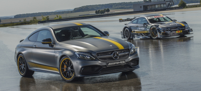 IAA 2015 – Exklusives Coupé zur Markteinführung: Mercedes-AMG C 63 Coupé Edition 1 Sondermodell 