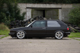 Der Damen erste Wahl : 1990er VW Golf 2 trifft auf R32-Technik