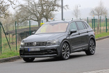Endlich gesichtet: Das nächste R-SUV: Das Tiguan R-Modell dreht seine Runden