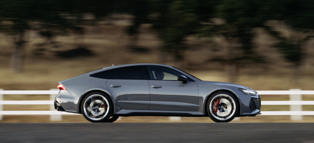 Für mehr Performance - 2023er Audi RS7 im Fahrbericht: Mit Pauken und Trompeten ins Finale