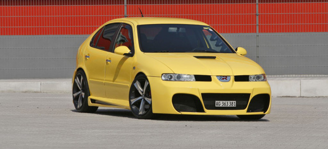 Gelbspritze - Seat Leon Cupra R extra gewürzt: Knallige Farbe für den Leon Turbo