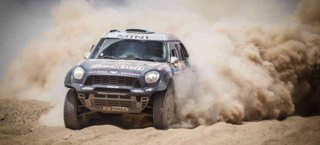 Vierter Gesamtsieg in Folge für MINI bei der Dakar: MINI gewinnt Rallye Dakar 2015
