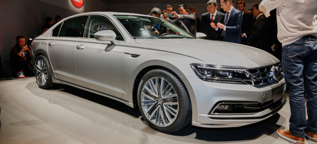 Genf 2016 - Der Oberklasse-Passat ist da: VW Phideon für den chinesischen Markt