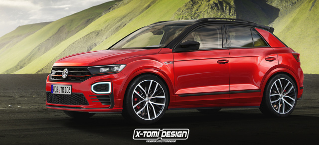 Sport-SUV im GTI-Style : Erster Vorgeschmack auf den VW T-Roc GTI