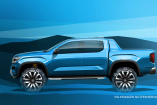Der neue VW Amarok zeigt sich: Volkswagen Nutzfahrzeug liefert erste Details zum neuen Pick-up Amarok