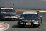 DTM in Barcelona: Audi Pilot Scheider verteidigt Führung : # Vier Audi A4 DTM in den Punkterängen -
# Mattias Ekström ausgeschlossen