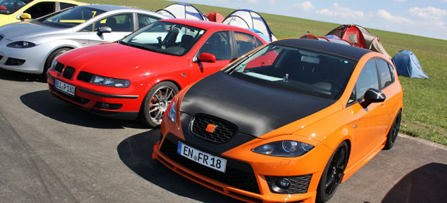 Volles Haus beim 2nd European Seat-Meeting Bitburg 2010: 20.-22.8.2010 ein Pflichttermin für alle Seat-Fans