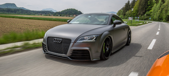 Graues Phantom: Audi TTS mit O.Z. und reichlich Druck
