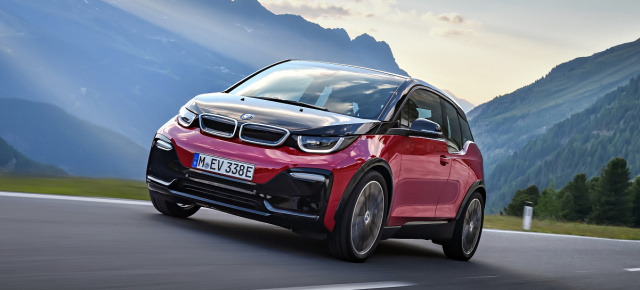 BMW verpasst dem i3 einen frischen Look und etwas mehr Leistung : Facelifting für den BMW i3