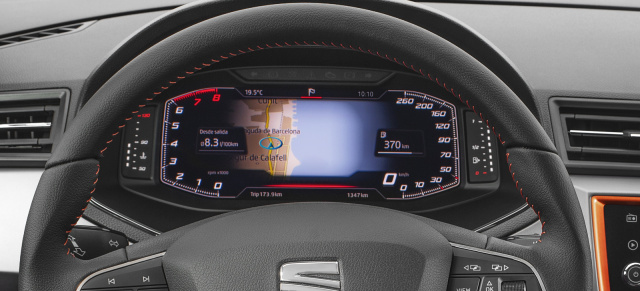 Virtuelles Cockpit für weitere Seat-Modelle: Active-Info-Display für den Seat Ibiza und Arona