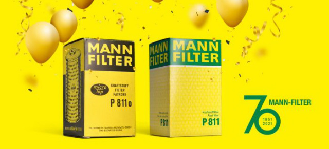 MANN-FILTER wird 70 Jahre alt: Filter-Experte feiert runden Geburtstag