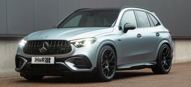Keine Kompromisse beim Fahrwerk: H&R Gewindefedern für den Mercedes-AMG GLC 63S E-Performance